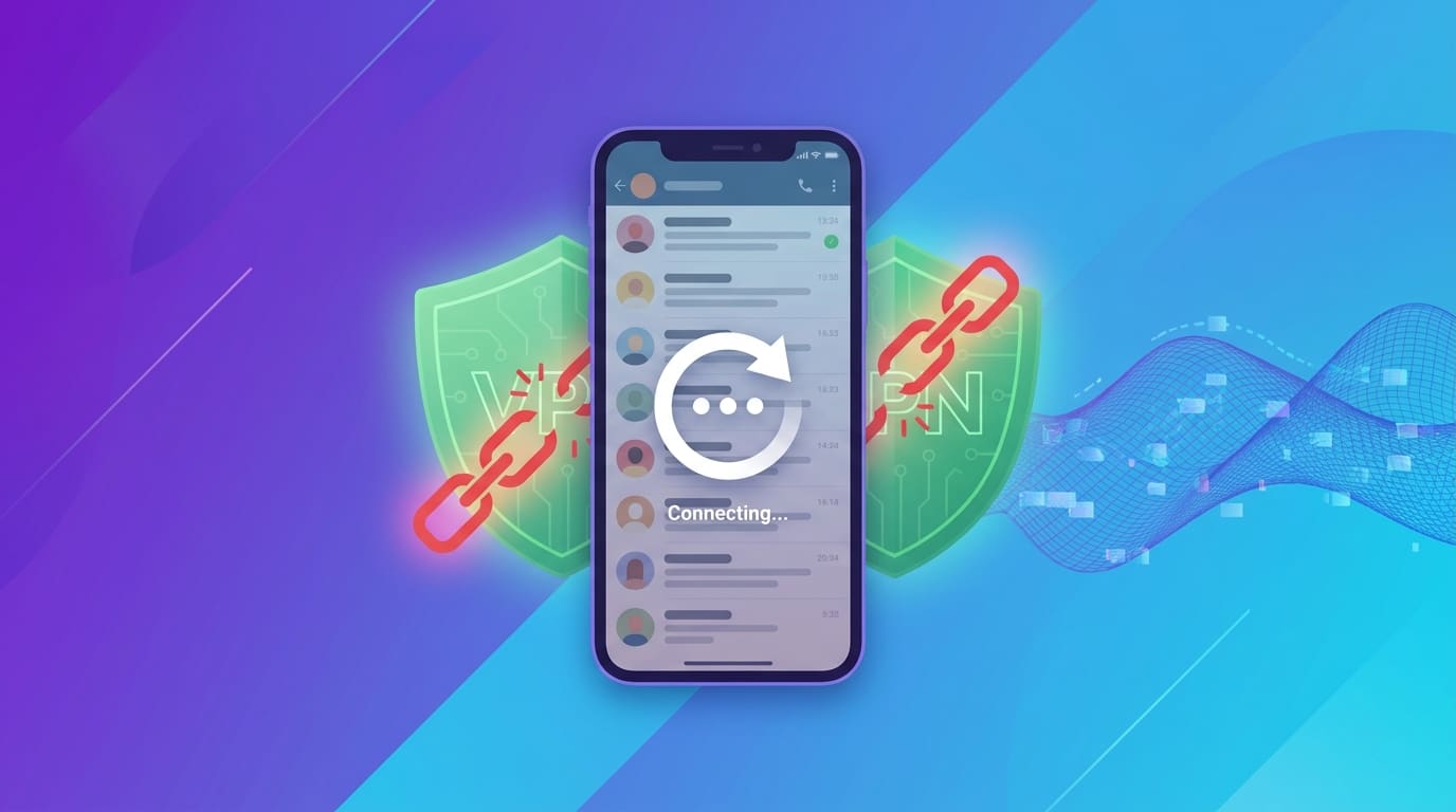 Телеграм не работает с VPN — 5 причин и диагностика